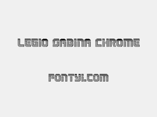 Legio Sabina Chrome