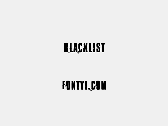 Blacklist