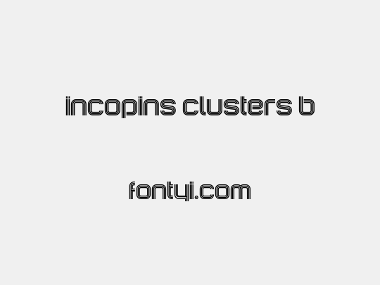 Incopins Clusters B