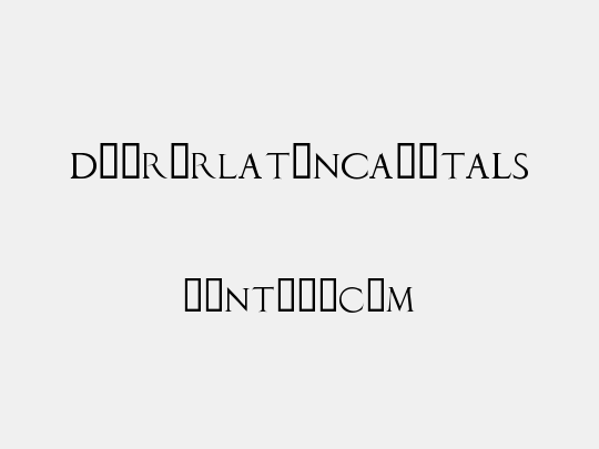 DuererLatinCapitals