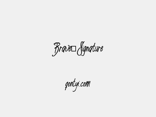 Brave_Signature