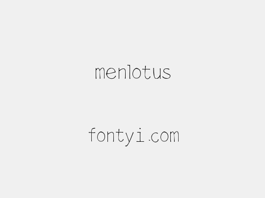 menlotus
