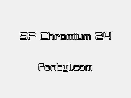 SF Chromium 24