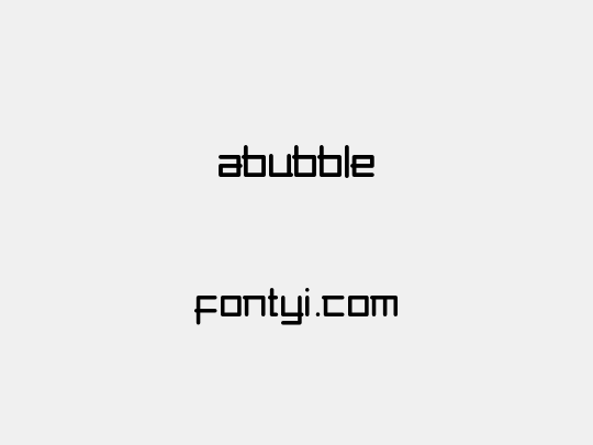 abubble