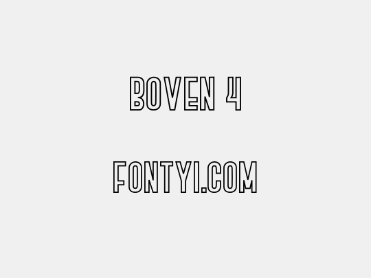 BOVEN 4