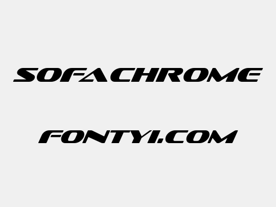 Sofachrome