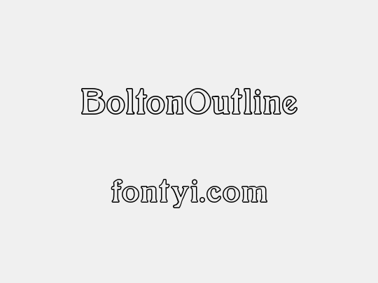 BoltonOutline