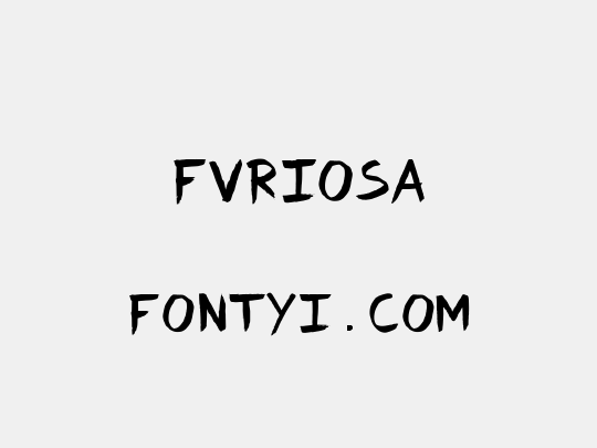 Fvriosa