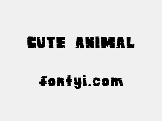 CUTE ANIMAL