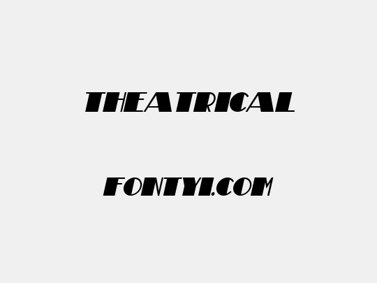 Theatrical