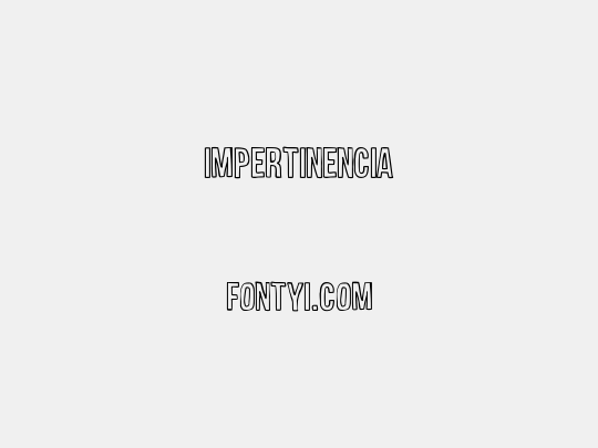 Impertinencia