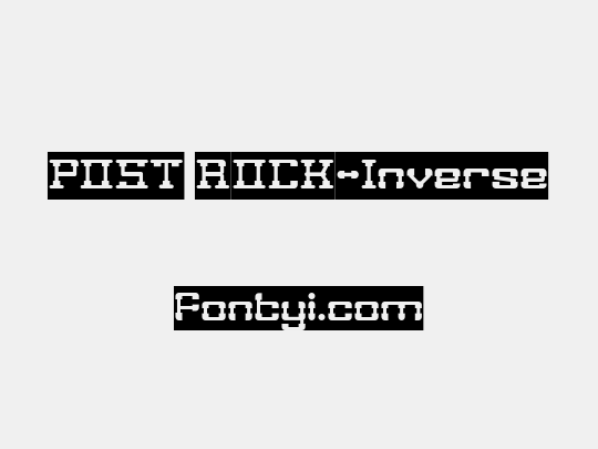 POST ROCK-Inverse