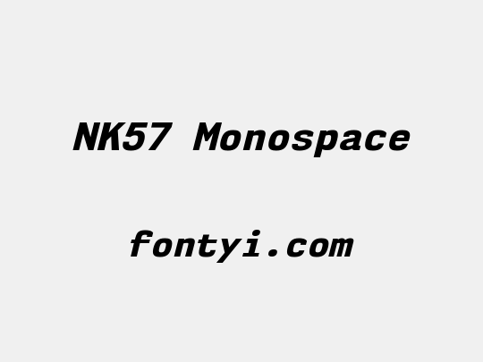 NK57 Monospace