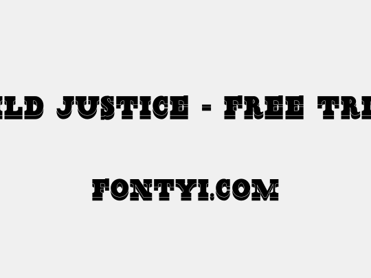 Wild Justice - Free Trial