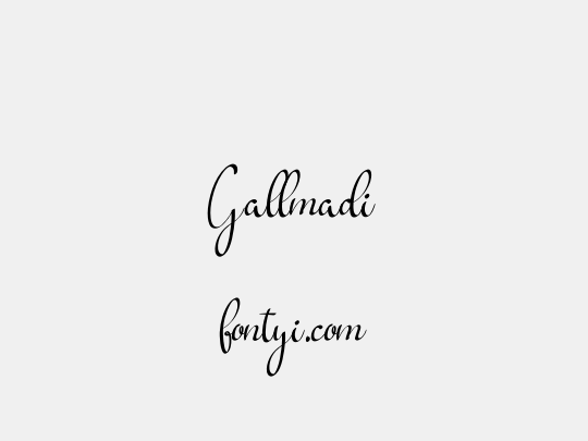 Gallmadi