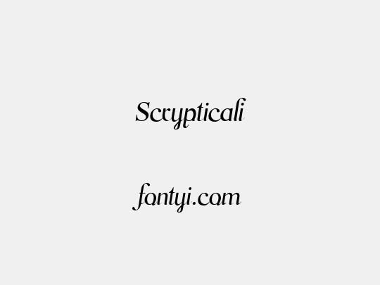 Scrypticali