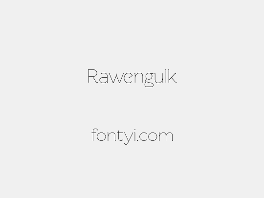 Rawengulk