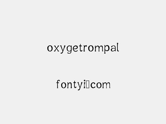 Oxygetrompal