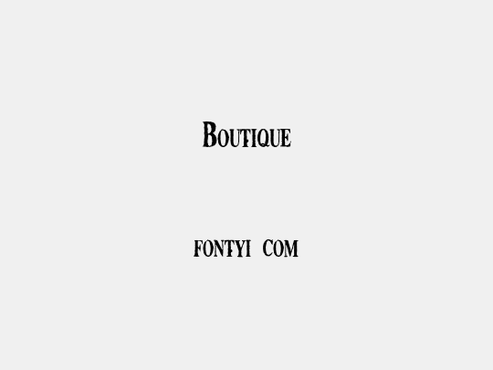 Boutique