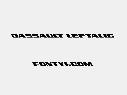Dassault Leftalic