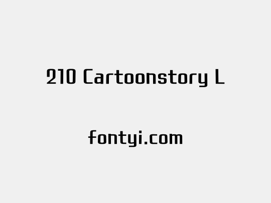 210 Cartoonstory L