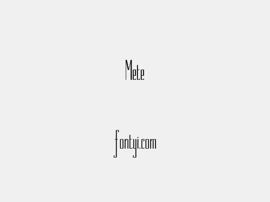Mete