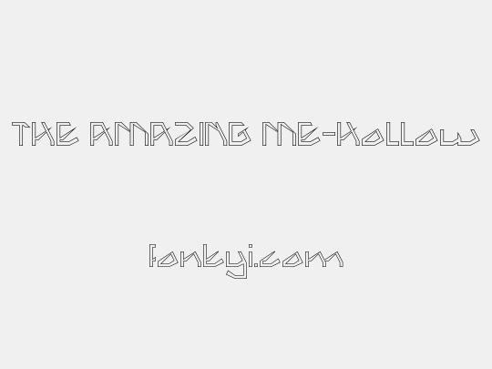 THE AMAZING ME-Hollow