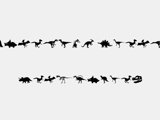 Dinosaur Icons