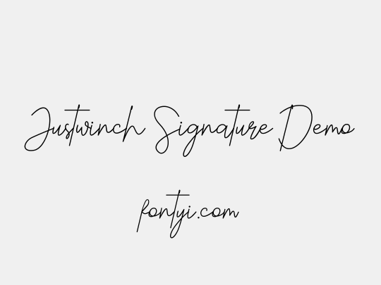 Justwinch Signature Demo