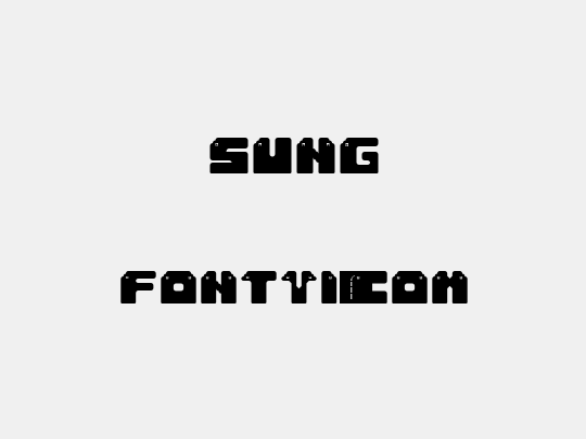 Sung