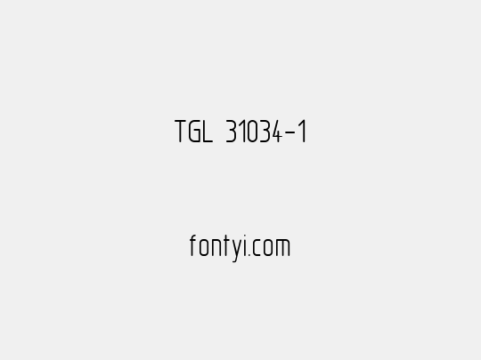 TGL 31034-1
