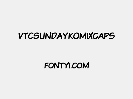 VTCSundaykomixcaps
