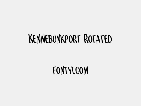 Kennebunkport Rotated