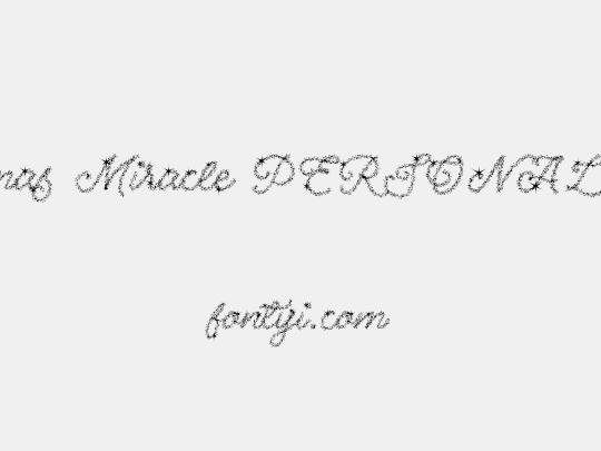 Christmas Miracle PERSONAL USE