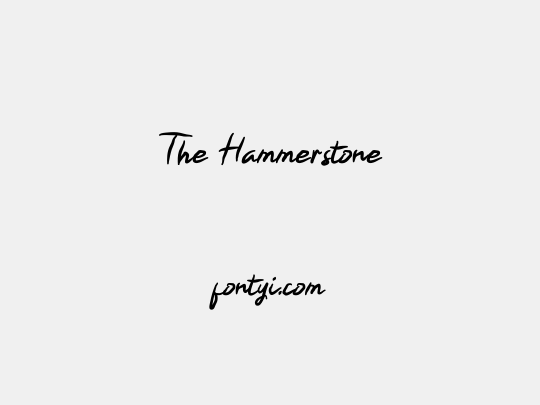 The Hammerstone