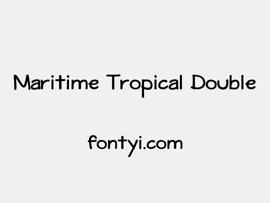 Maritime Tropical Double