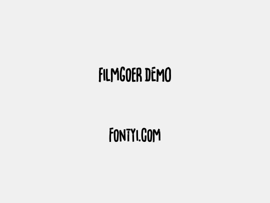 Filmgoer DEMO