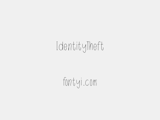 IdentityTheft