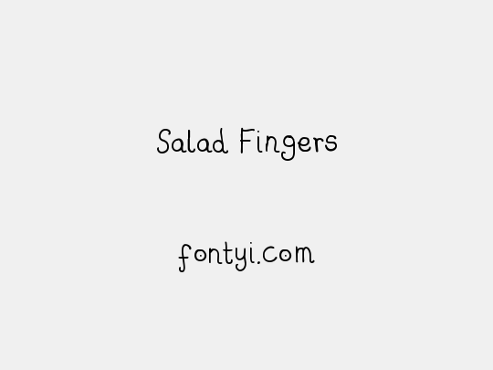 Salad Fingers