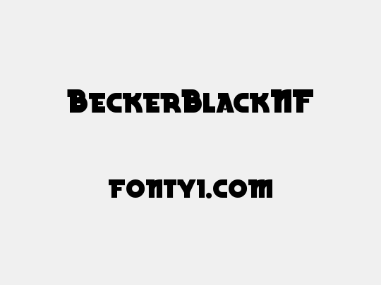 BeckerBlackNF