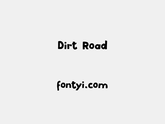 Dirt Road