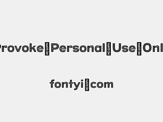 Provoke-Personal-Use-Only