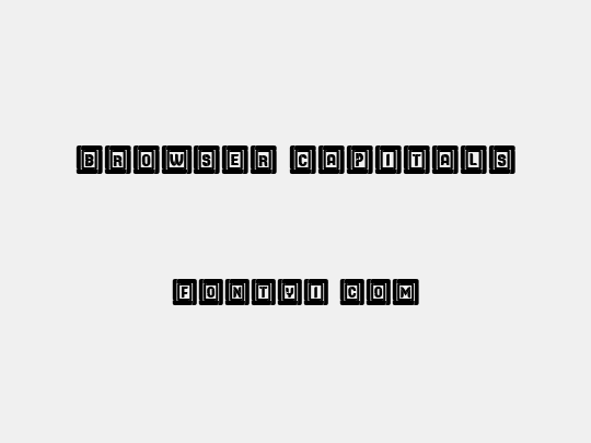 Browser Capitals