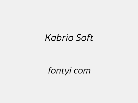Kabrio Soft