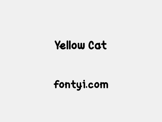 Yellow Cat