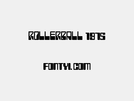 ROLLERBALL 1975
