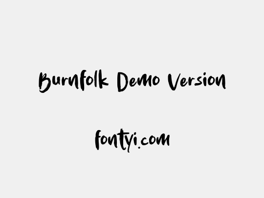 Burnfolk Demo Version
