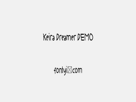 Keira Dreamer DEMO