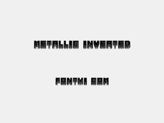 Metallic Inverted