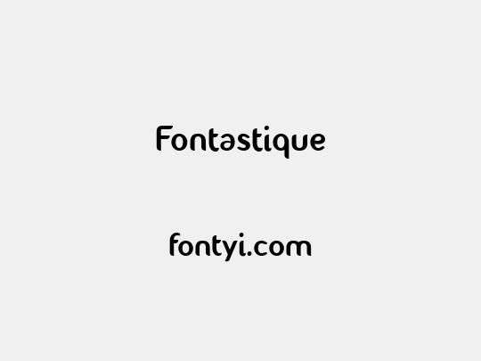 Fontastique